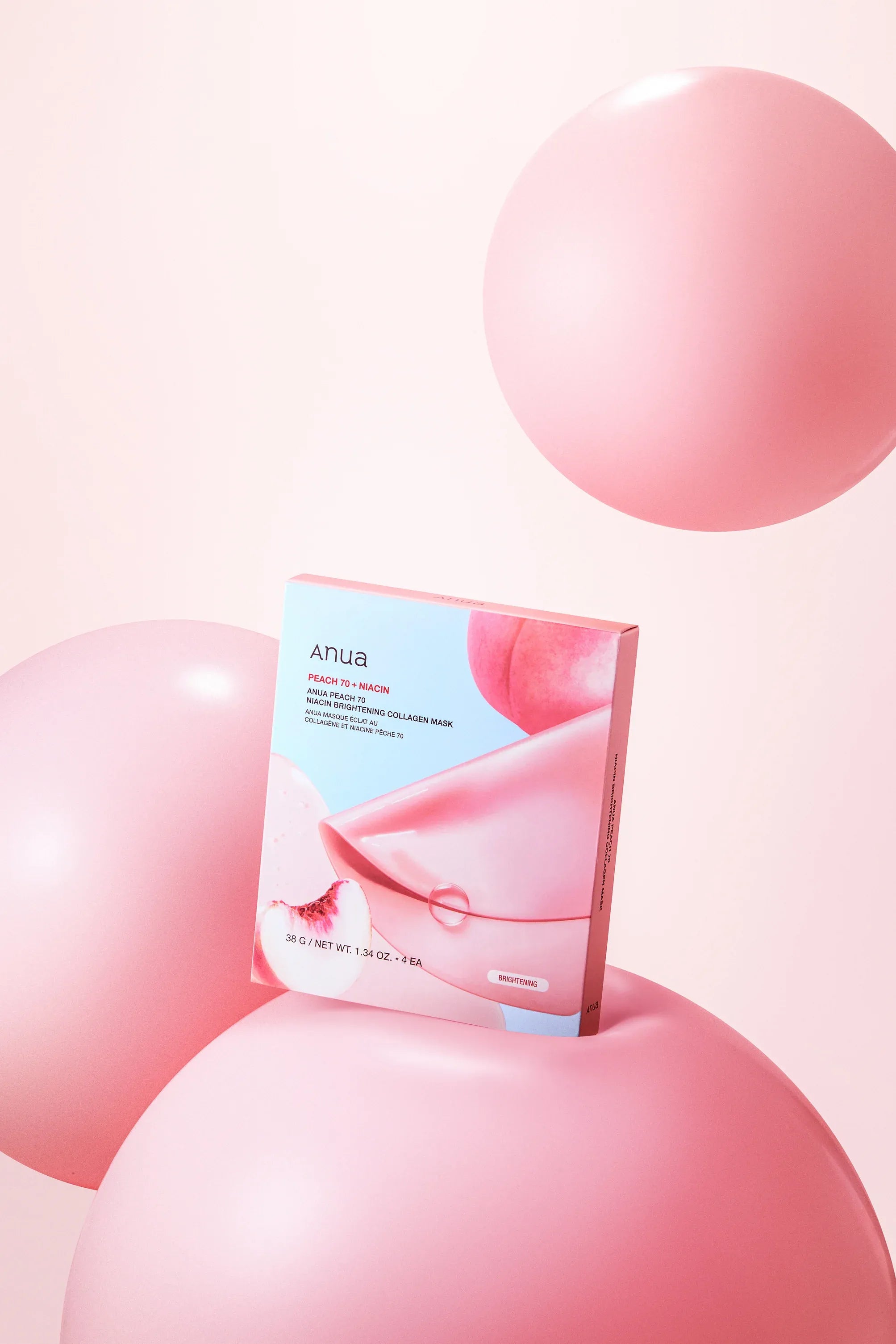 ANUA_Peach_70_Niacin_Brightening_Collagen_Mask_4pcs_CONCEPT_SHOT
