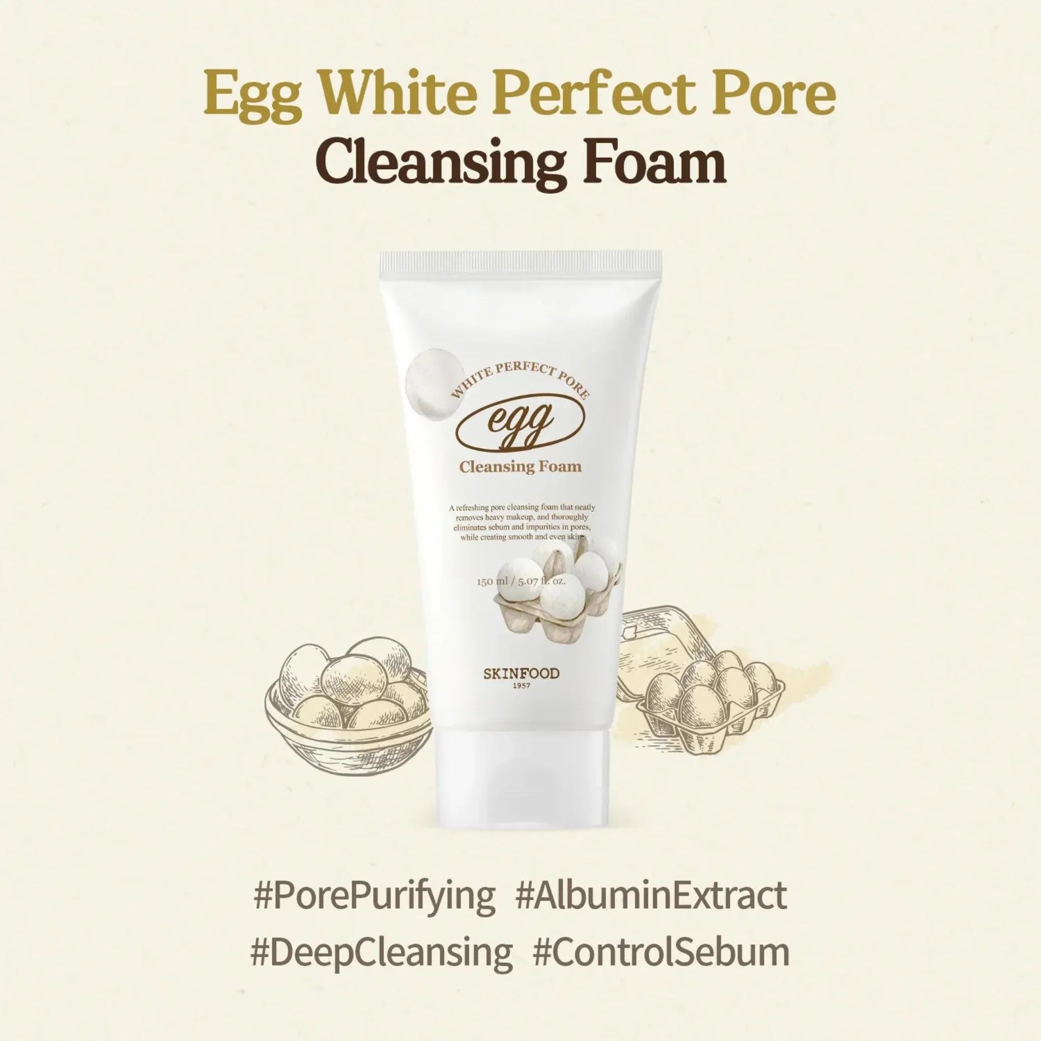 EggWhitePerfectPoreCleansingFoamUK